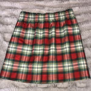 J. Crew plaid skirt. Size 6